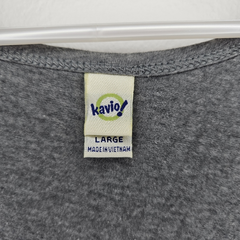 Pregnant AF Gray Tank Top Sz L - Picture 2 of 5